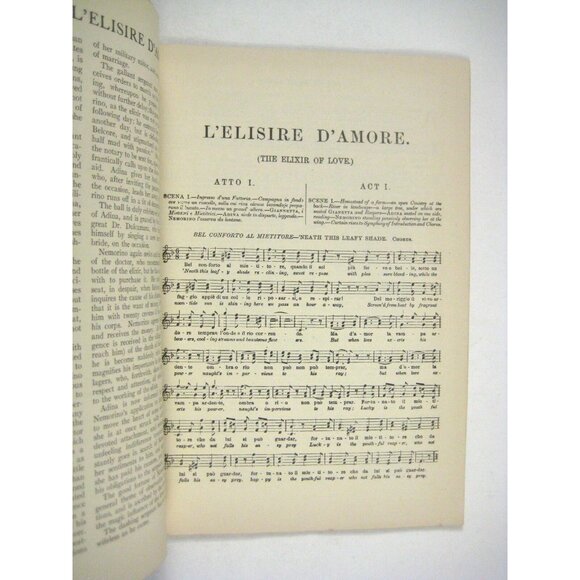 LElisire DAmore Elixir of Love Grand Opera Lot 4 Librettos 2 Programs 2 Flyers - Picture 9 of 12